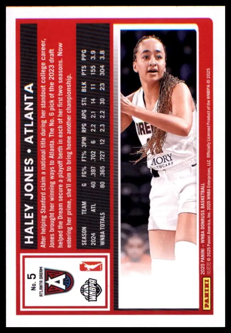 2025 Panini Donruss WNBA - Haley Jones #5 - Basketball Card Single