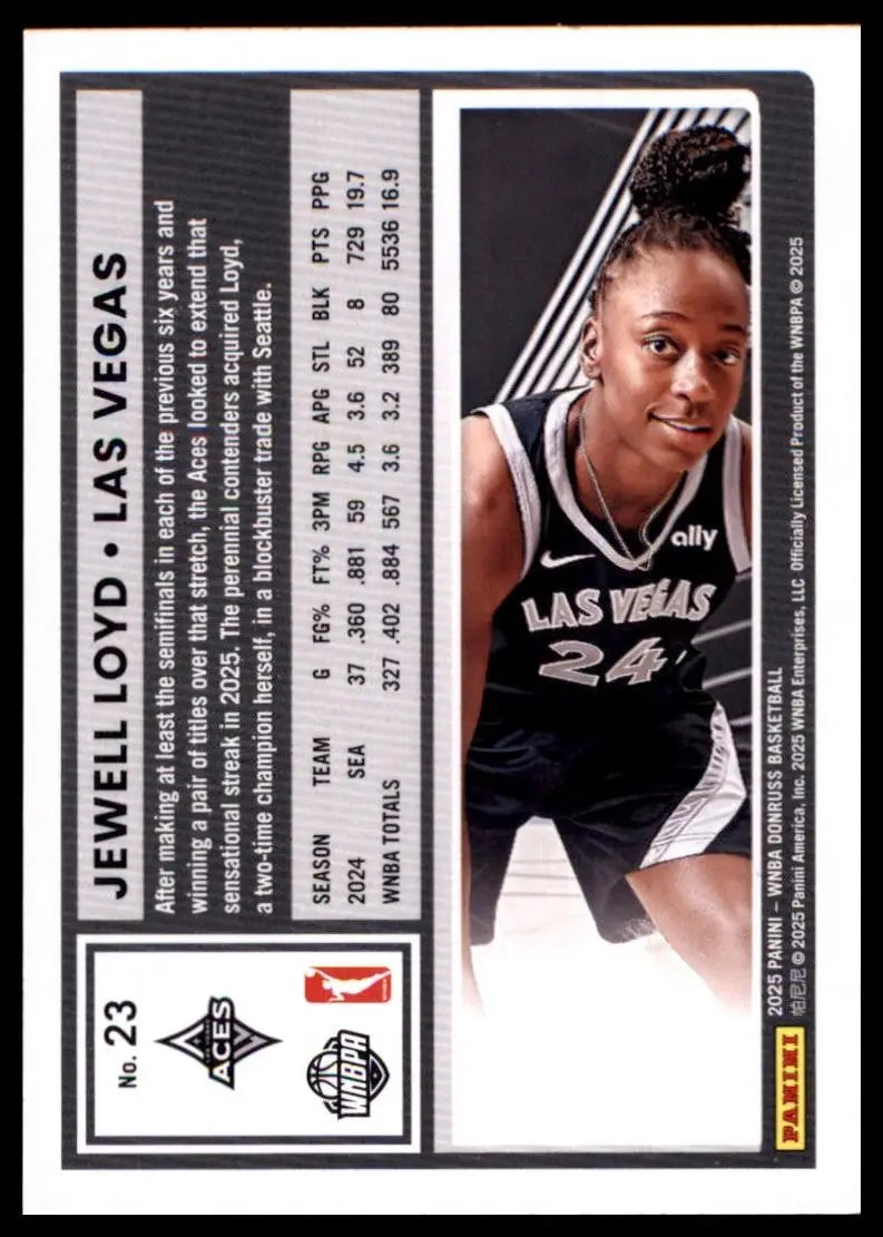 2025 Panini Donruss WNBA - Jewell Loyd #23 - Basketball Card Single