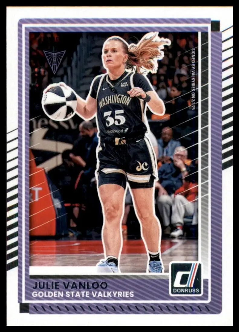 2025 Panini Donruss WNBA - Julie Vanloo #29 - Basketball Card Single