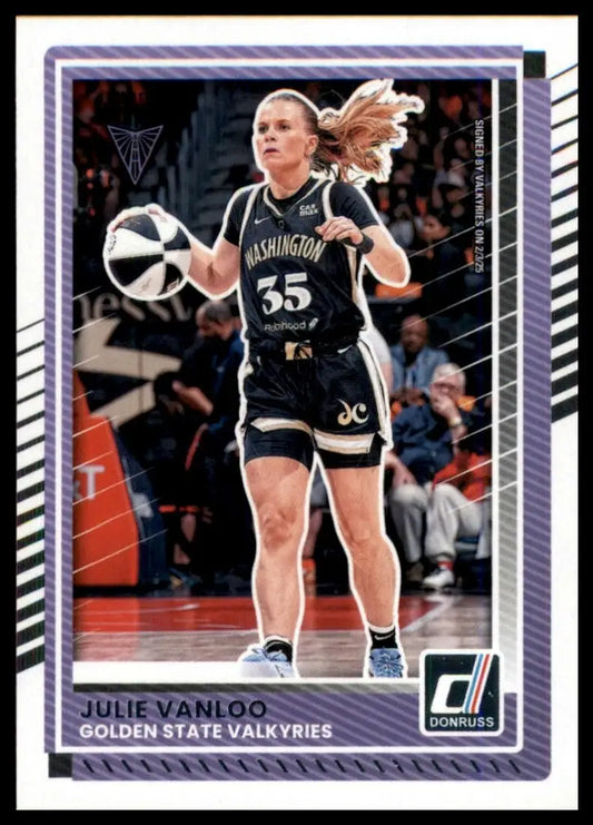 2025 Panini Donruss WNBA - Julie Vanloo #29 - Basketball Card Single