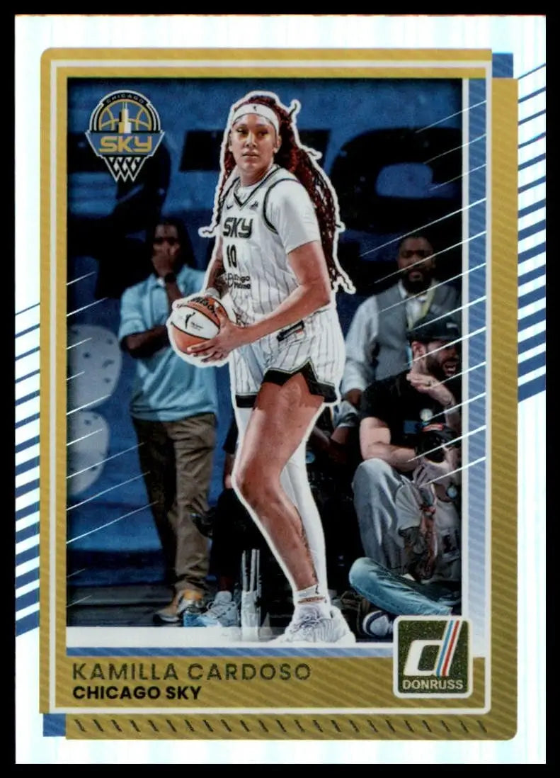 2025 Panini Donruss WNBA - Kamilla Cardoso #32 Holo - Basketball Card Single