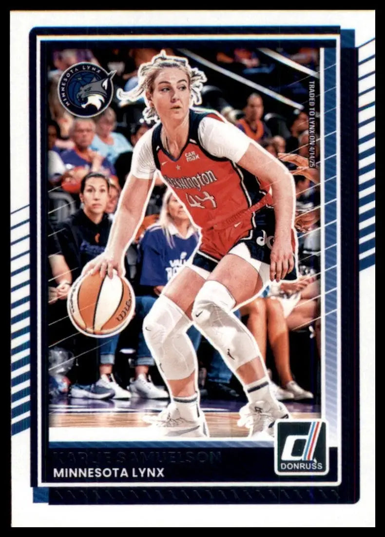 2025 Panini Donruss WNBA - Karlie Samuelson #50 - Basketball Card Single