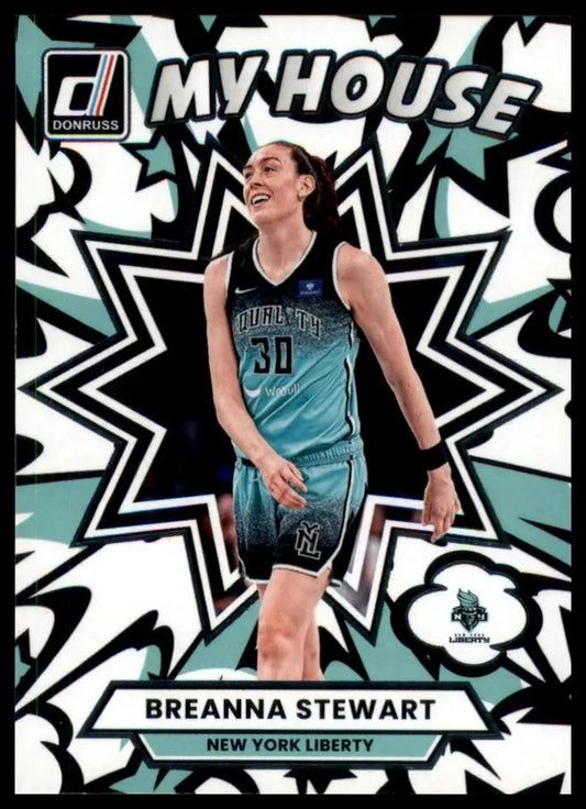 2025 Panini Donruss WNBA - My House Breanna Stewart #8 - Basketball Card Single