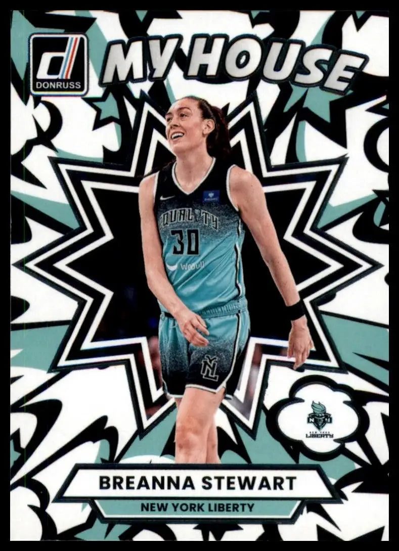 2025 Panini Donruss WNBA - My House Breanna Stewart #8 - Basketball Card Single