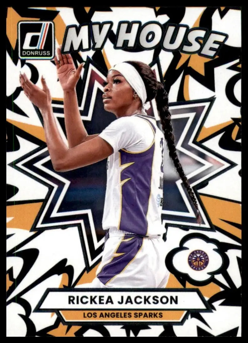 2025 Panini Donruss WNBA - My House Rickea Jackson #13 - Basketball Card Single