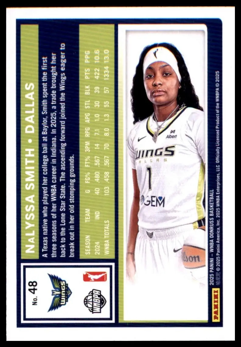 2025 Panini Donruss WNBA - NaLyssa Smith #48 - Basketball Card Single