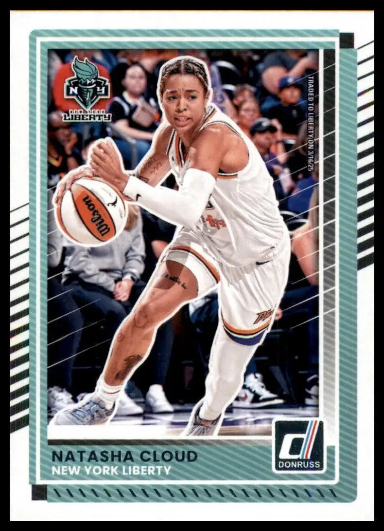 2025 Panini Donruss WNBA - Natasha Cloud #8 - Basketball Card Single