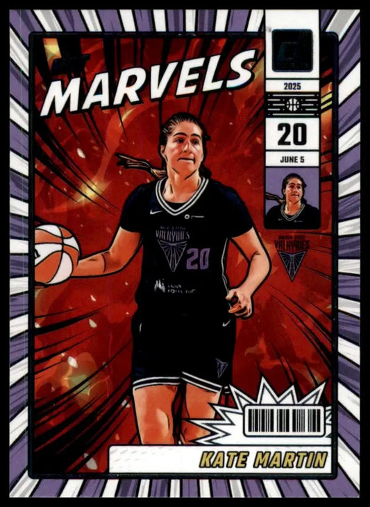 2025 Panini Donruss WNBA - Net Marvels Kate Martin #12 - Basketball Card Single