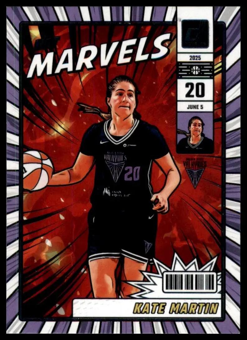 2025 Panini Donruss WNBA - Net Marvels Kate Martin #12 - Basketball Card Single