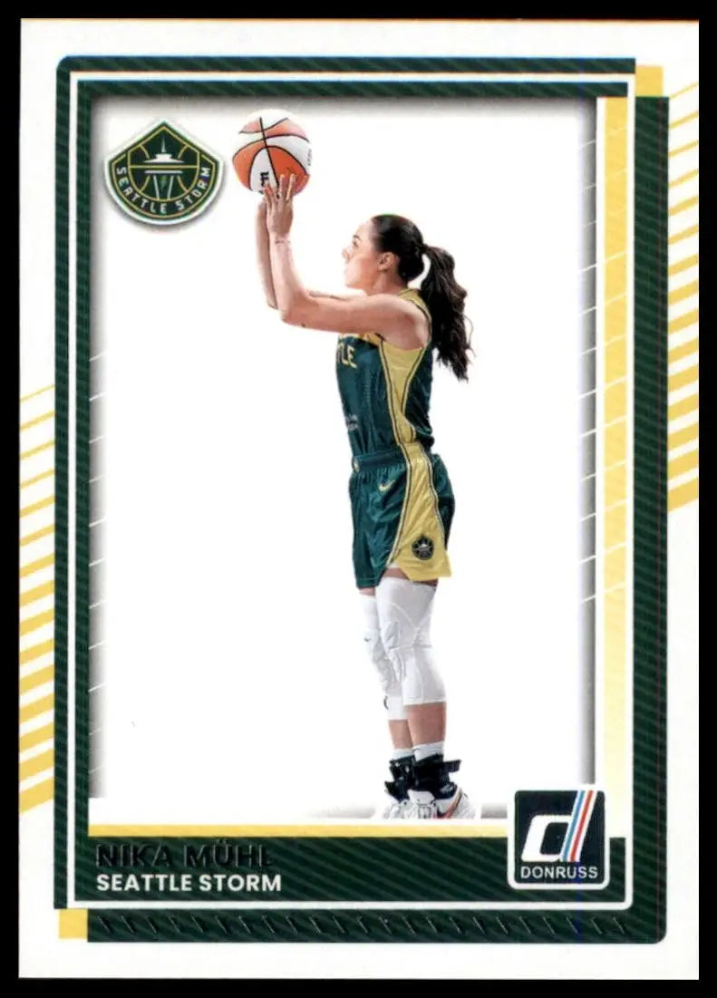 2025 Panini Donruss WNBA - Nika Muhl #81 - Basketball Card Single