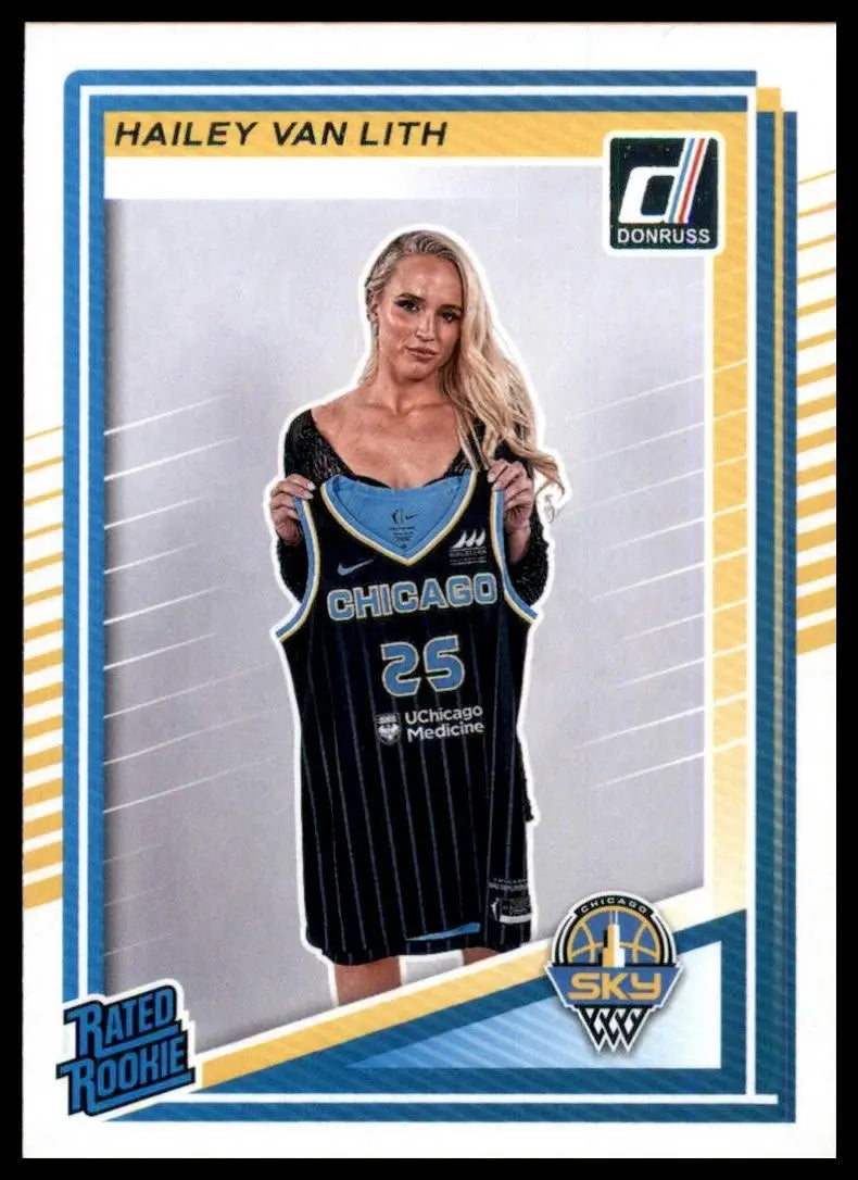 2025 Panini Donruss WNBA - Rated Rookie Hailey Van Lith #88 (RC) - Basketball Card Single
