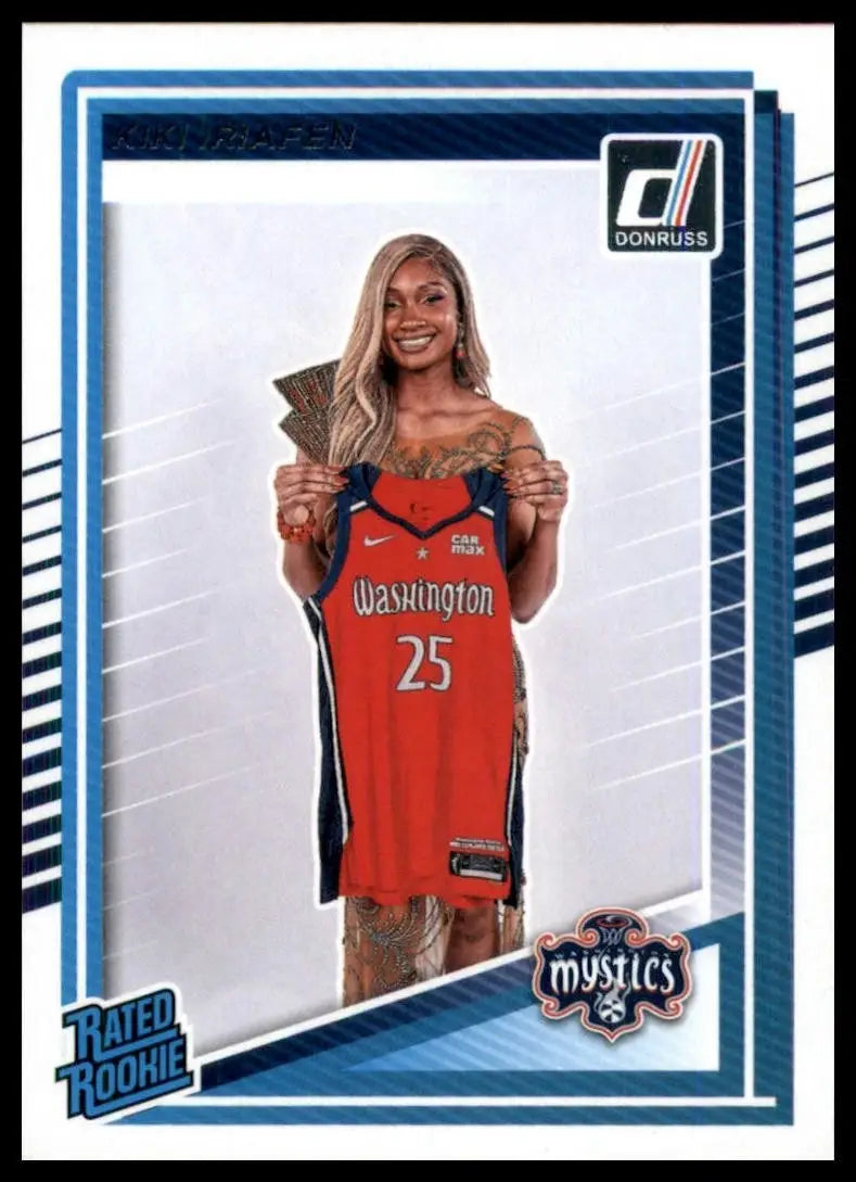 2025 Panini Donruss WNBA - Rated Rookie Kiki Iriafen #94 (RC) - Basketball Card Single