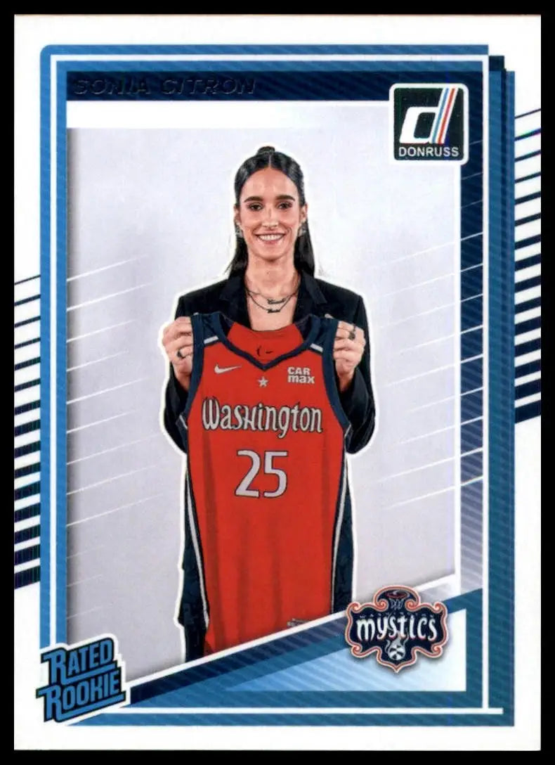 2025 Panini Donruss WNBA - Rated Rookie Sonia Citron #87 (RC) - Basketball Card Single