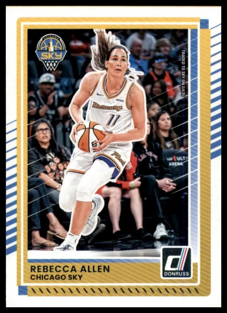 2025 Panini Donruss WNBA - Rebecca Allen #76 - Basketball Card Single