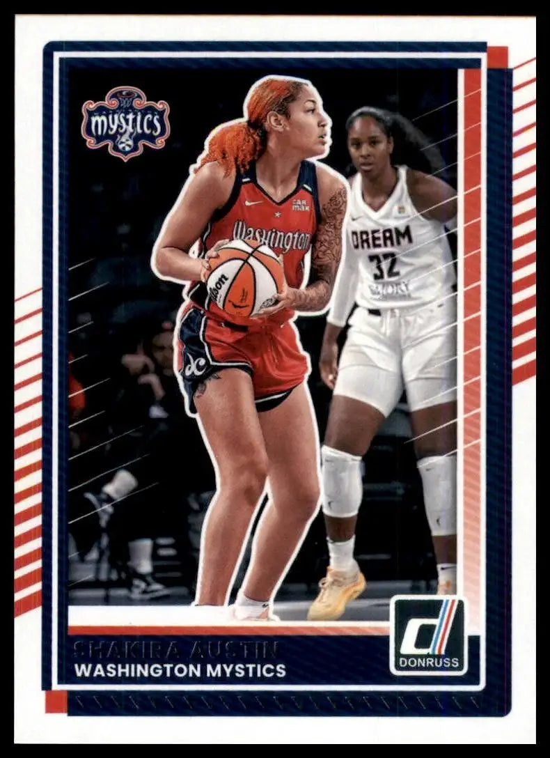 2025 Panini Donruss WNBA - Shakira Austin #22 - Basketball Card Single