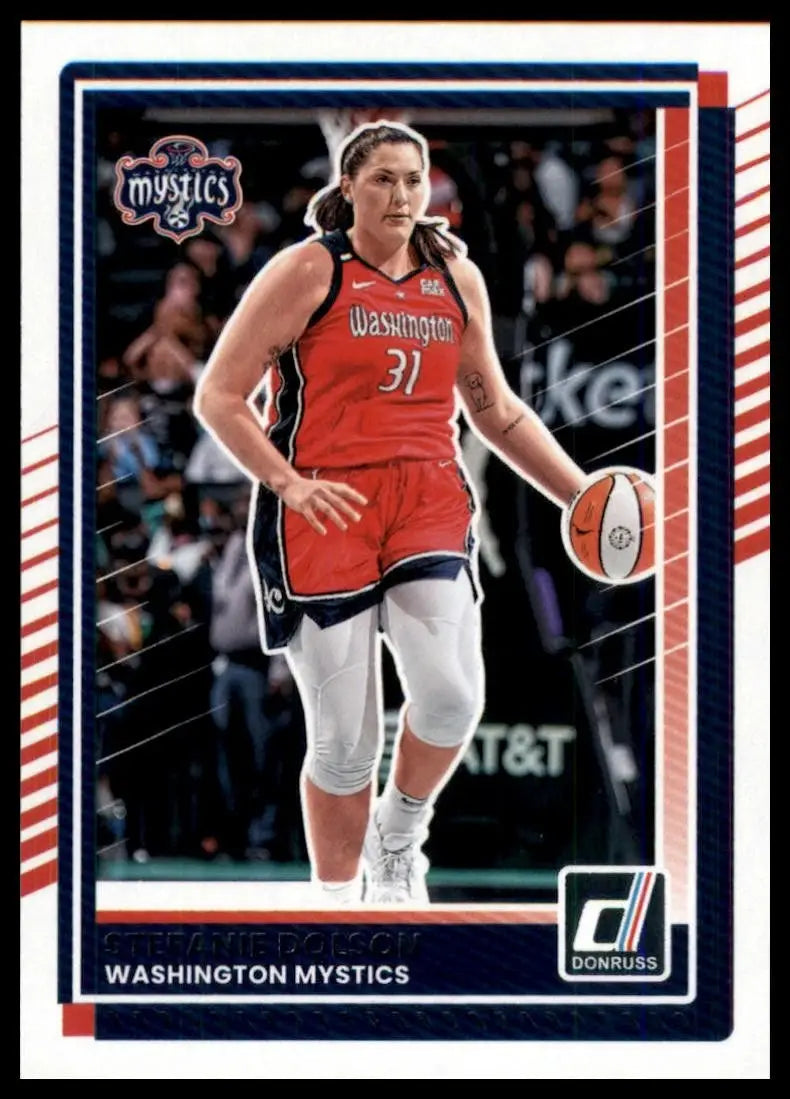 2025 Panini Donruss WNBA - Stefanie Dolson #30 - Basketball Card Single