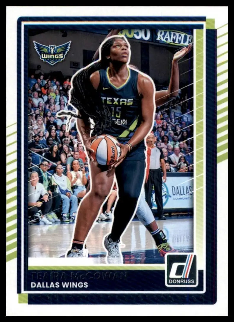 2025 Panini Donruss WNBA - Teaira McCowan #57 - Basketball Card Single