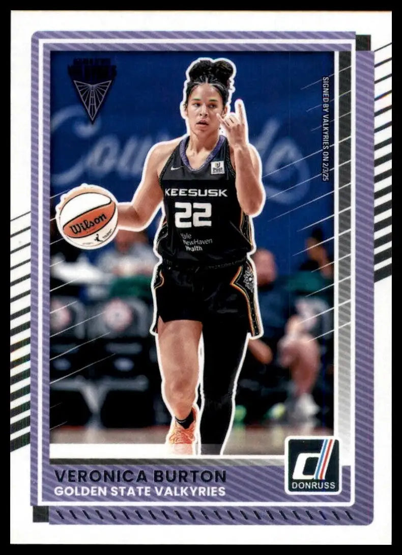 2025 Panini Donruss WNBA - Veronica Burton #21 - Basketball Card Single