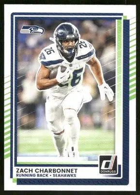 2025 Panini Donruss Zach Charbonnet #89 Football - Football Card Single