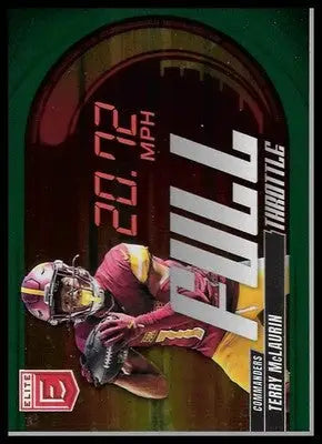 2025 Panini Elite Terry McLaurin Full Throttle Base #19 Commanders