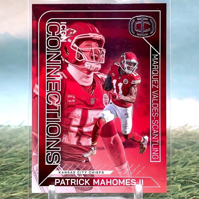2025 Panini Icon Collection Connections Mahomes II / Valdes-Scantling CG25 - Football Card Single