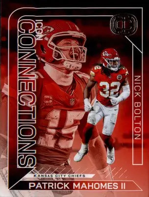 2025 Panini Icon Collection Patrick Mahomes II Icon Connections #IC-23 Chiefs - Football Card Single
