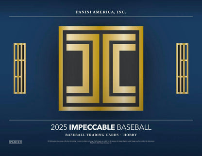2025 Panini Impeccable Baseball Hobby Box | Columbia Sports Cards