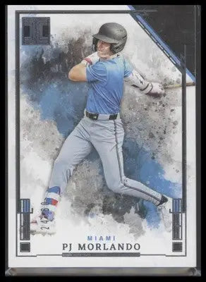 2025 Panini Impeccable PJ Morlando #1 Silver SN #/60 Miami Marlins