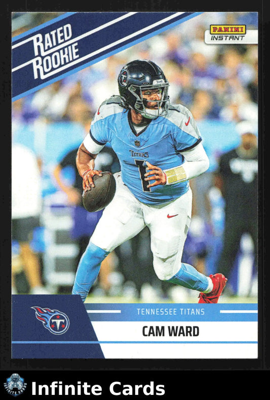 2025 Panini Instant CAM WARD #RRR-3 Rated Rookie Retro #/279 Tennessee Titans RC