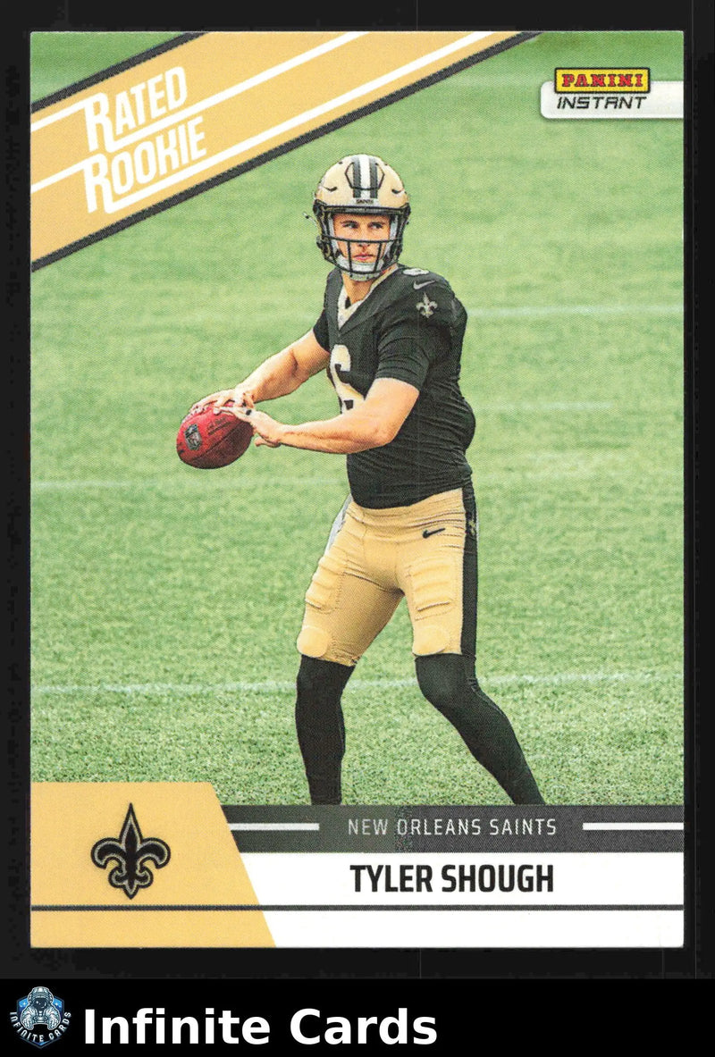 2025 Panini Instant Football TYLER SHOUGH #RRR-30 Rated Rookie Retro #/279 Saint - Football Card Single