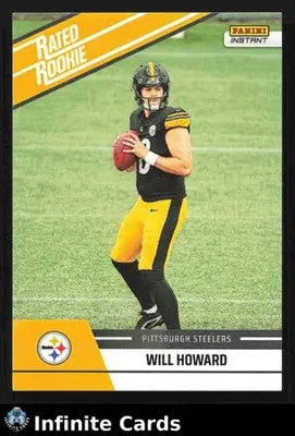 2025 Panini Instant Football WILL HOWARD #RRR-32 Rated Rookie Retro #/279