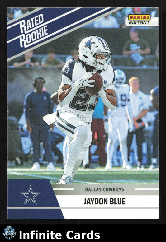 2025 Panini Instant JAYDON BLUE #RRR-10 Rated Rookie Retro Dallas Cowboys RC - Football Card Single