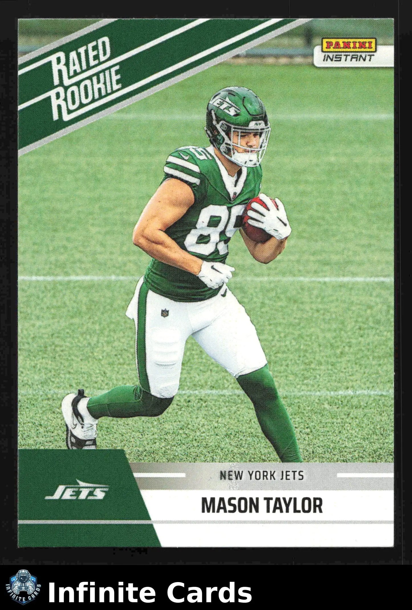 2025 Panini Instant MASON TAYLOR #RRR-14 Rated Rookie Retro New York Jets RC - Football Card Single