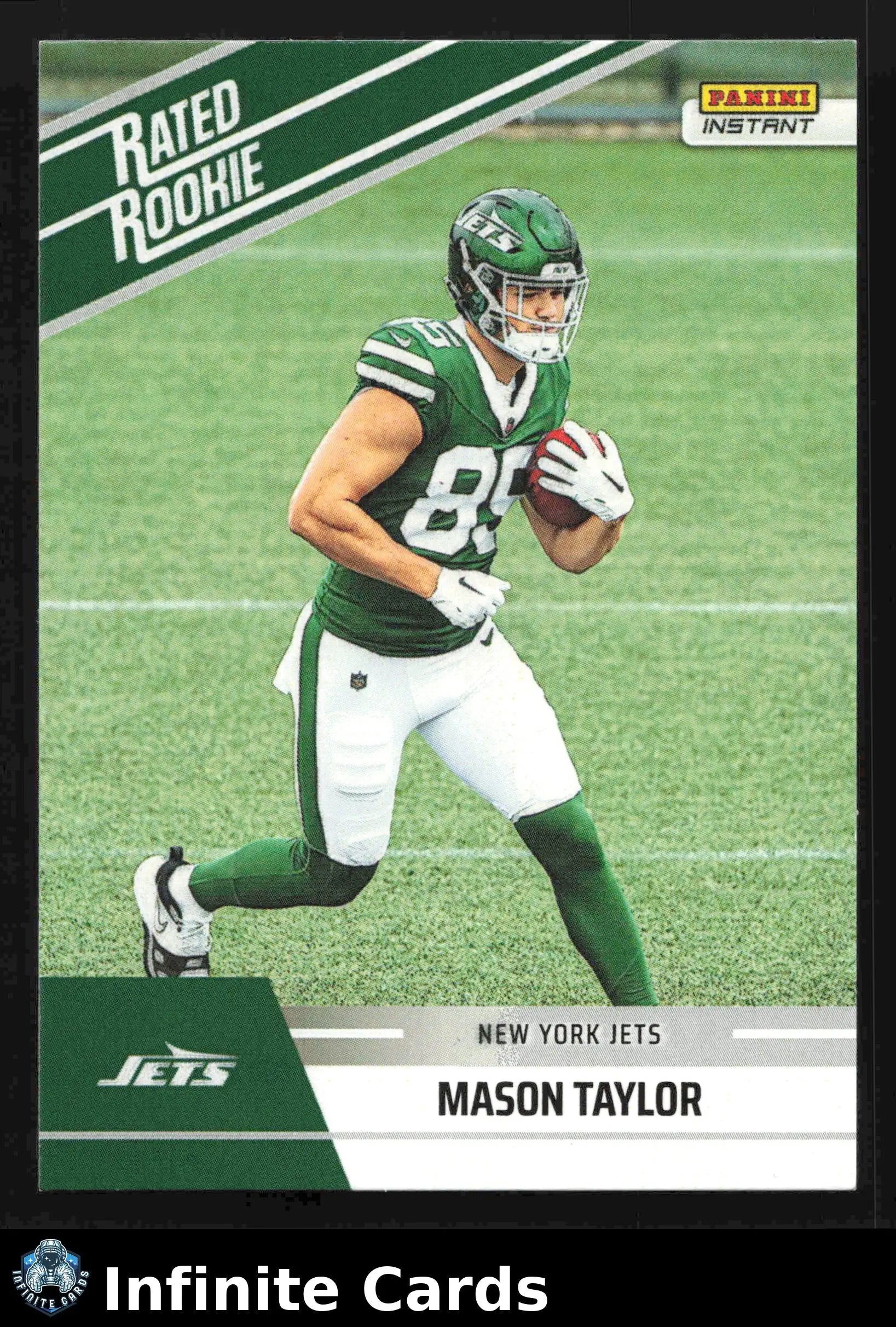 2025 Panini Instant MASON TAYLOR #RRR-14 Rated Rookie Retro New York Jets RC - Football Card Single