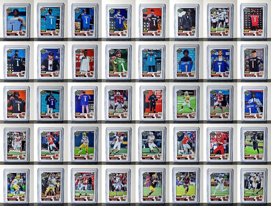 2025 Panini Instant NFL Draft Night Complete 40 Card Football Set - Football Card Single