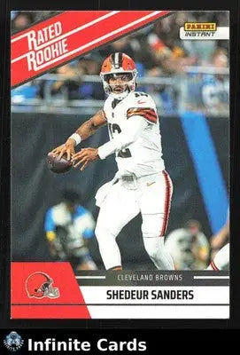 2025 Panini Instant SHEDEUR SANDERS #RRR-22 Rated Rookie Retro #/279 Browns