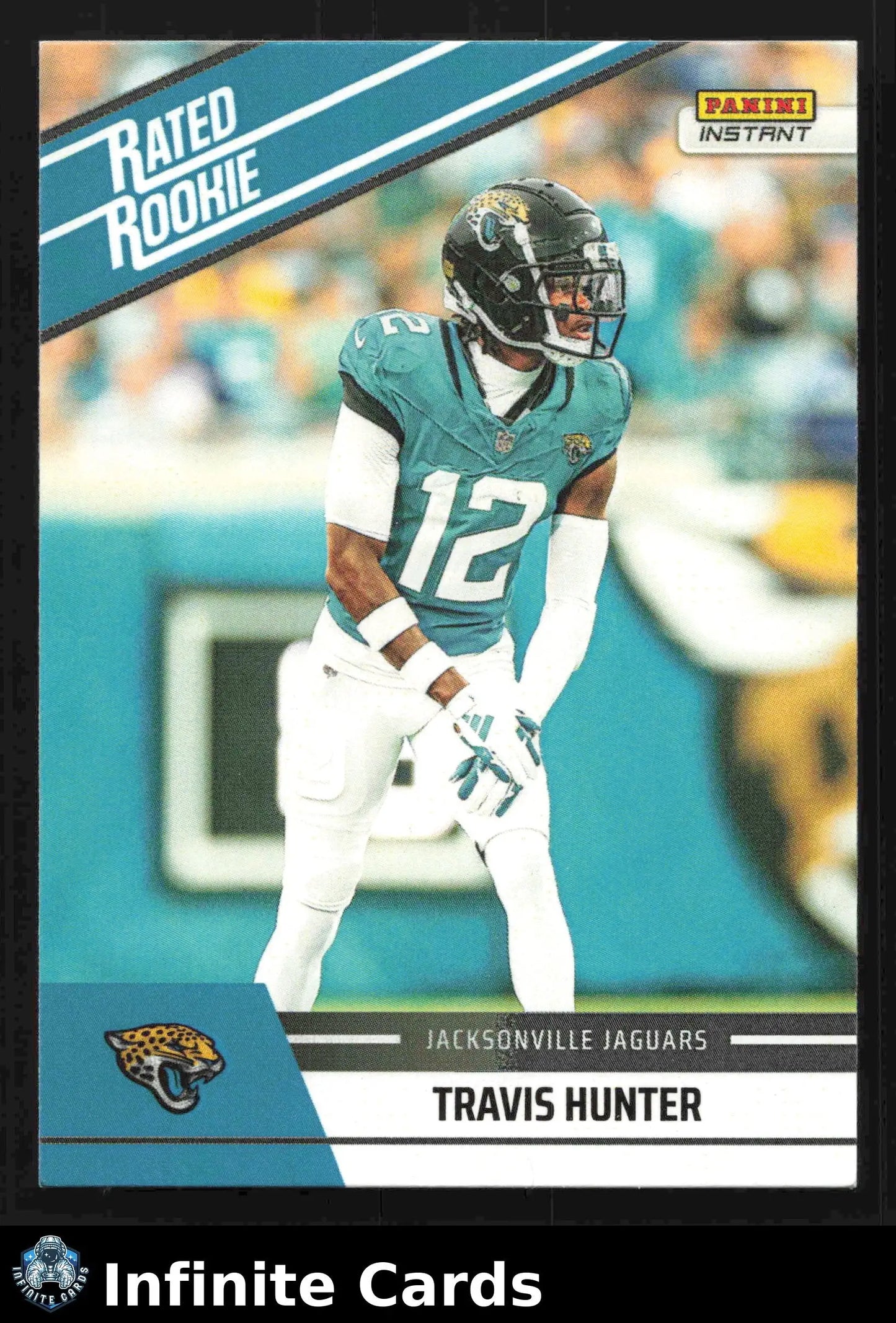 2025 Panini Instant TRAVIS HUNTER #RRR-26 Rated Rookie Retro Jaguars RC