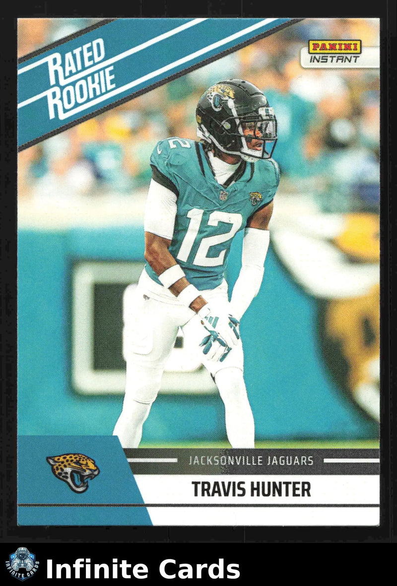 2025 Panini Instant TRAVIS HUNTER #RRR-26 Rated Rookie Retro Jaguars RC