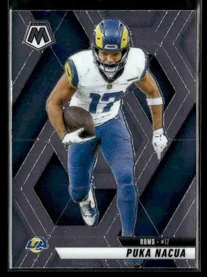 2025 Panini Mosaic #102 Puka Nacua Los Angeles Rams - Football Card Single