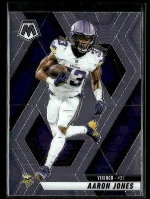 2025 Panini Mosaic #128 Aaron Jones Mosaic MInnesota Vikings - Football Card Single
