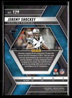 2025 Panini Mosaic #129 Jeremy Shockey - Football Card Single