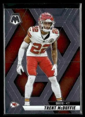 2025 Panini Mosaic #140 Trent McDuffie - Football Card Single