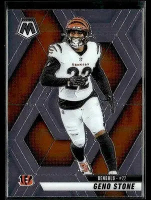 2025 Panini Mosaic #186 Geno Stone - Football Card Single