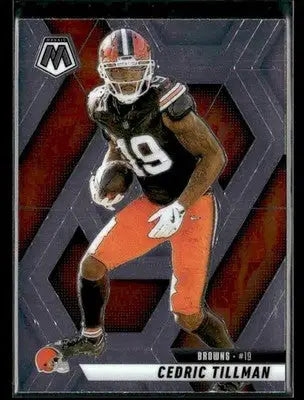2025 Panini Mosaic #197 Cedric Tillman - Football Card Single