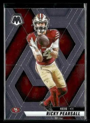 2025 Panini Mosaic #198 Ricky Pearsall - Football Card Single