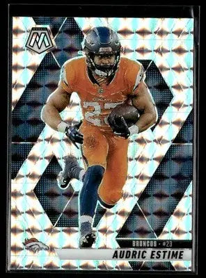 2025 Panini Mosaic #208 Audric Estime Mosaic - Football Card Single