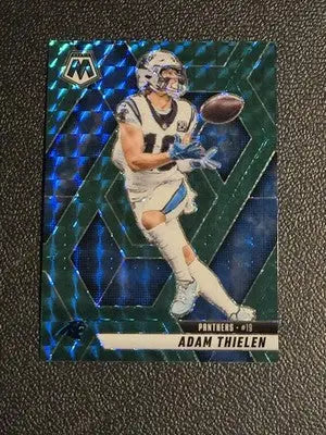 2025 Panini Mosaic #223 Adam Thielen Mosaic Green - Football Card Single