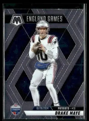 2025 Panini Mosaic #258 Drake Maye - Football Card Single