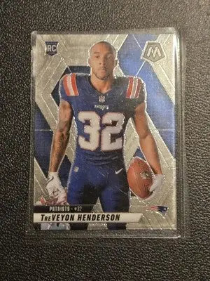2025 Panini Mosaic #278 TreVeyon Henderson Rookie - Football Card Single