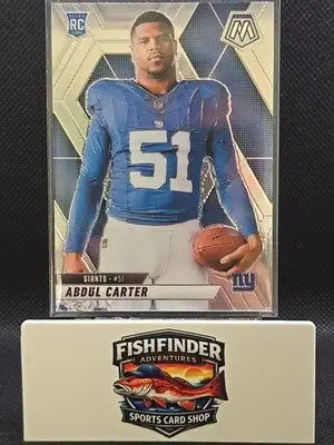 2025 Panini Mosaic #282 Abdul Carter (RC) Rookie Image Variation NY Giants - Football Card Single